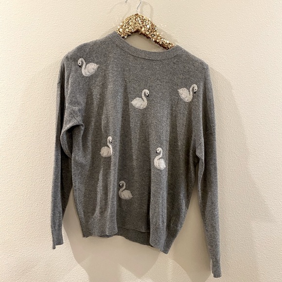 New Look Swan Sweater